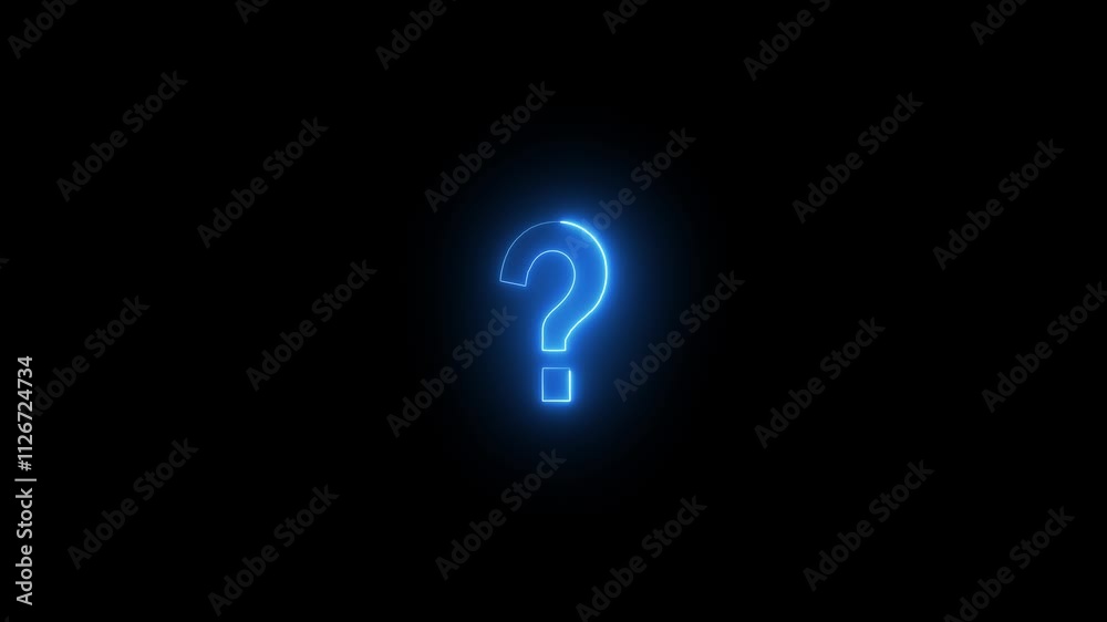 Question mark Futuristic glowing question mark with plexus lines connected dots and lines on blue background. Question mark Futuristic glowing question mark with plexus lines connected dots and lines on blue background.