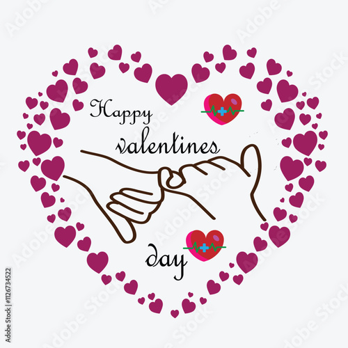 happy valentines day love and enjoy.eps