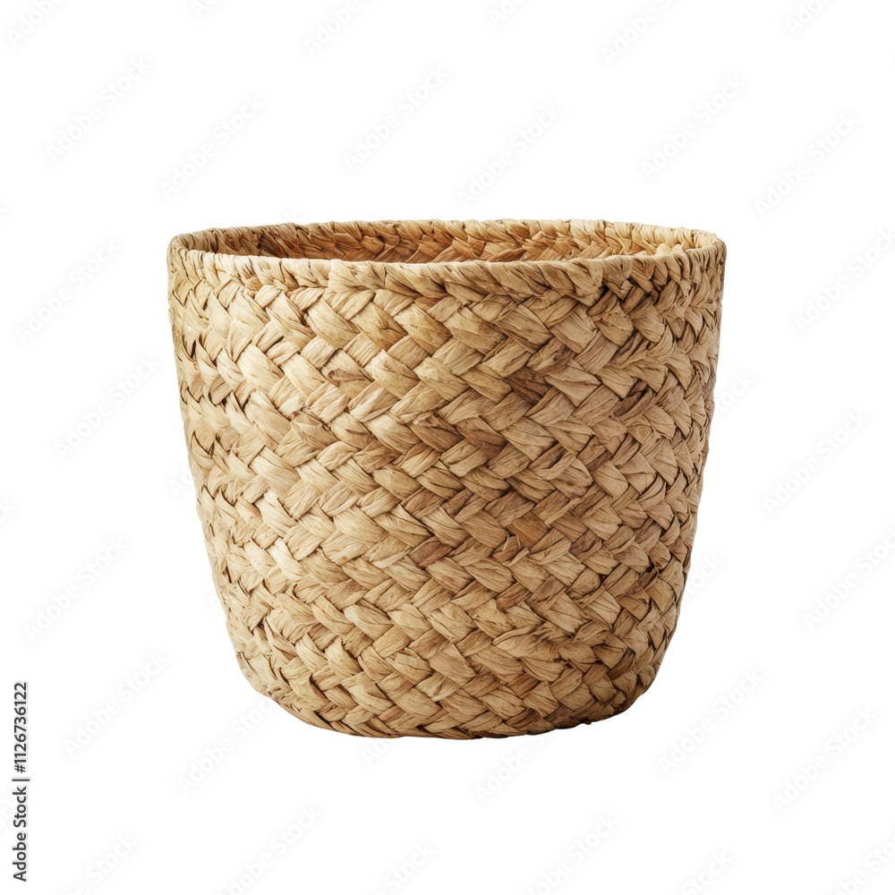 Handwoven natural straw basket for home decor Handwoven natural straw basket for home decor