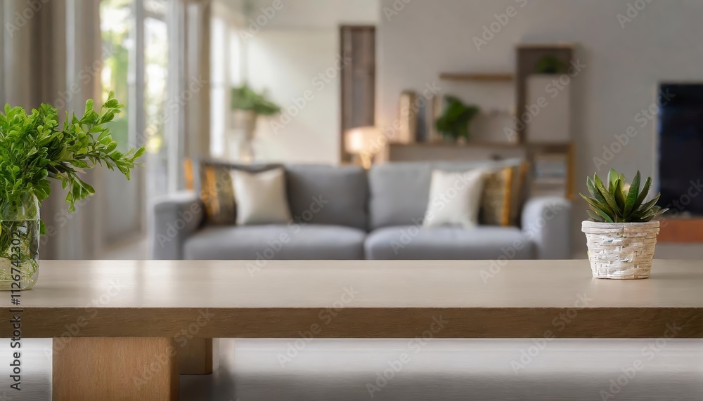 Empty Space on a Tabletop with Modern Living Room Background A Serene and Minimalist Setting for Creative Inspiration and Home Dcor Ideas Empty Space on a Tabletop with Modern Living Room Background A Serene and Minimalist Setting for Creative Inspiration and Home Dcor Ideas