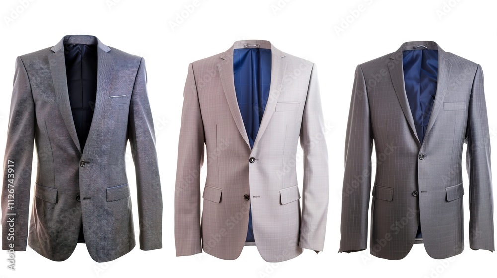 Suit isolated on white background Suit isolated on white background