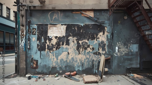abandoned building
