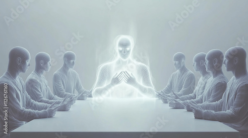 x ray type  image of human  work