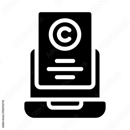 Auction solid icon