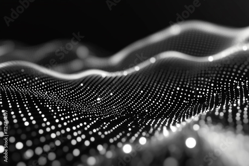 close up of a wave abstract surface