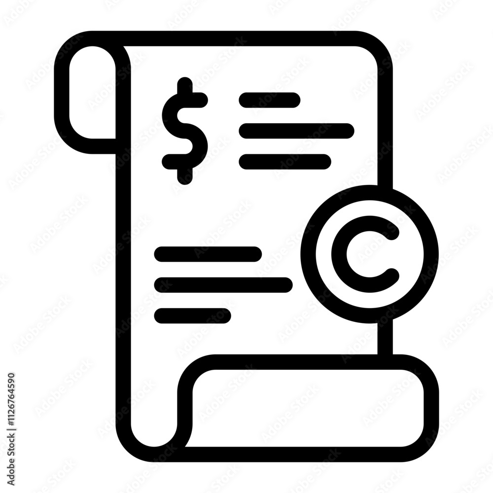Business line icon Business line icon