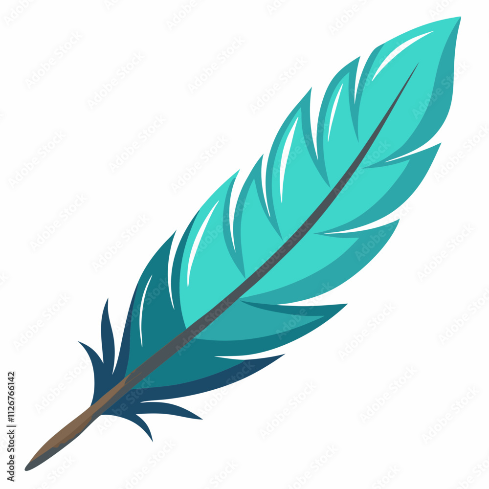 feather and leaf feather and leaf