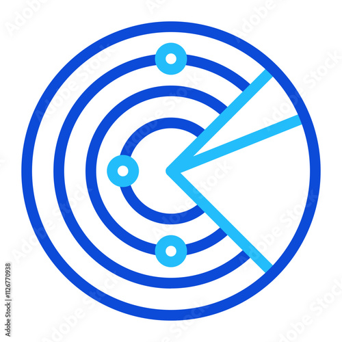 Radar duoline icon