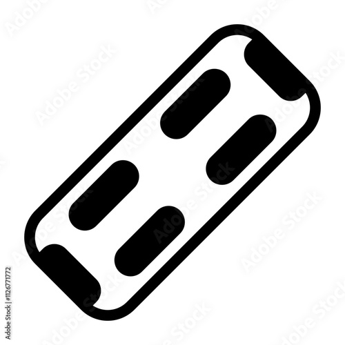Backboard glyph icon