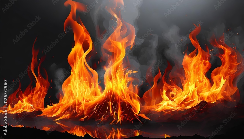 Realistic Transparent Fire Flames Collection Captivating Burning Red Wildfire Imagery for Creative Projects and Visual Effects Realistic Transparent Fire Flames Collection Captivating Burning Red Wildfire Imagery for Creative Projects and Visual Effects