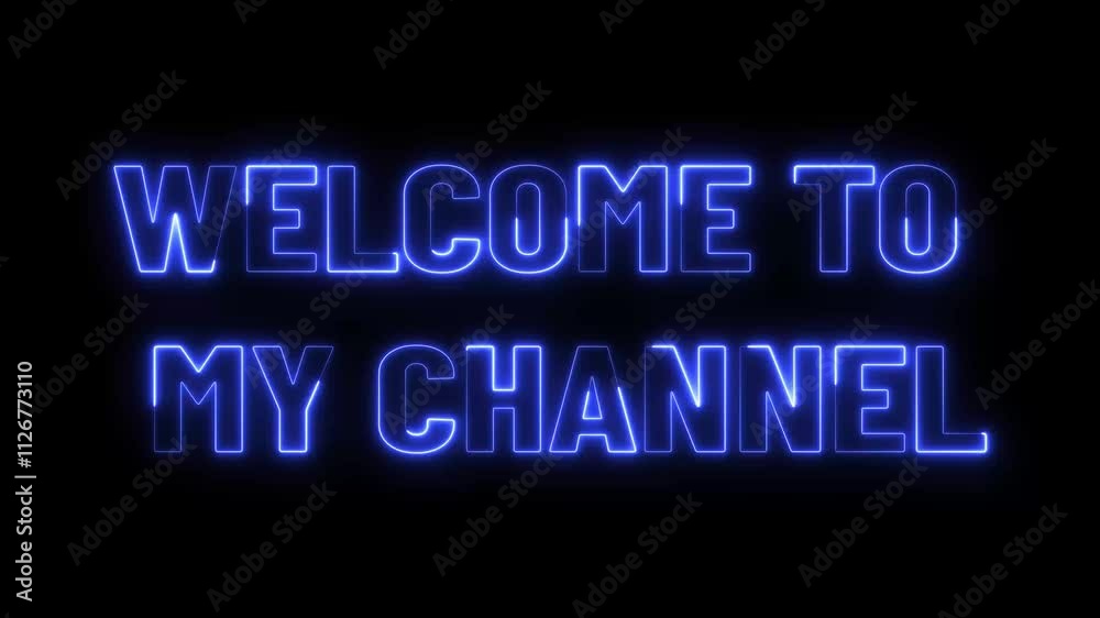 Welcome to my channel Neon Text Animated background. Neon texture animation for social media platform. Welcome to my channel Neon Text Animated background. Neon texture animation for social media platform.