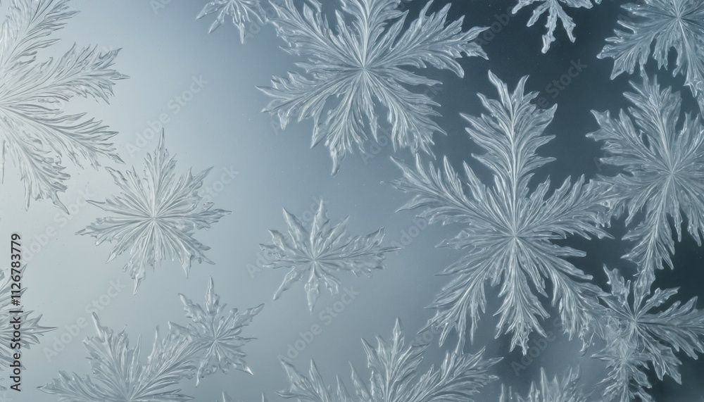 Close-up of textured frosted glass with icy organic patterns Close-up of textured frosted glass with icy organic patterns
