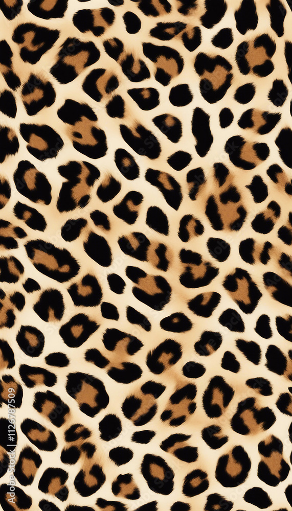 Leopard Cheetah skin seamless pattern vector Stylized Spotted Leopard Skin Background for Fashion Pr Leopard Cheetah skin seamless pattern vector Stylized Spotted Leopard Skin Background for Fashion Pr