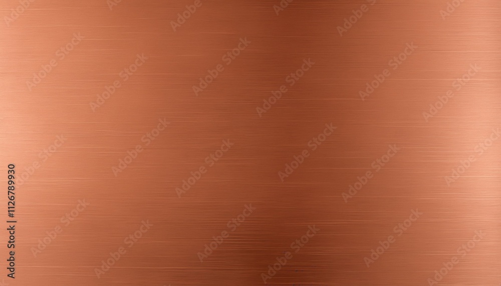 Smooth brushed copper texture with subtle horizontal lines Smooth brushed copper texture with subtle horizontal lines