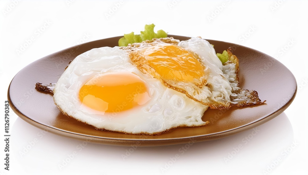 Fried Egg Isolated on White Background A Delicious and Nutritious Breakfast Staple Perfect for Any Meal, Showcasing the Golden Yolk and Tender Egg White Texture in a Simple Presentation Fried Egg Isolated on White Background A Delicious and Nutritious Breakfast Staple Perfect for Any Meal, Showcasing the Golden Yolk and Tender Egg White Texture in a Simple Presentation