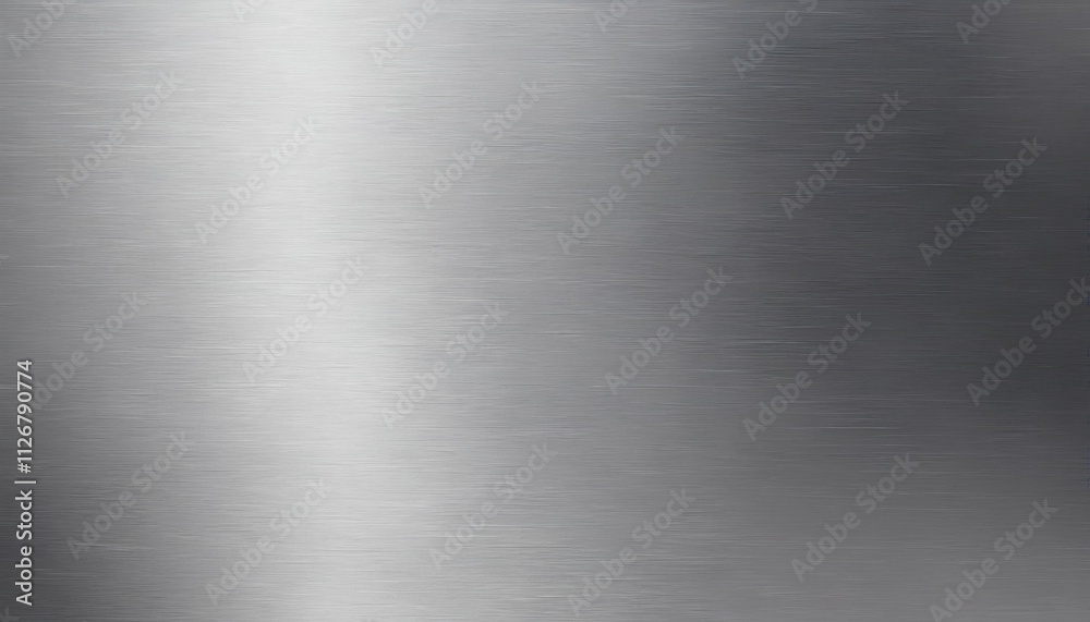 Smooth metallic background with finely brushed texture Smooth metallic background with finely brushed texture