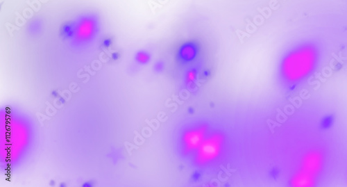Sparkles pink lights on a transparent background. Glowing background. 