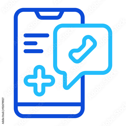 Emergency duoline icon