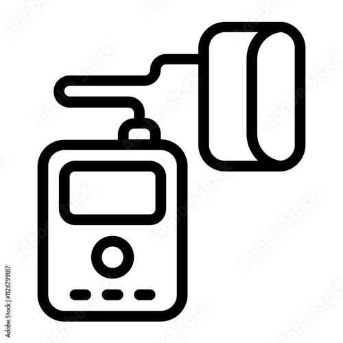 Blood Pressure line icon