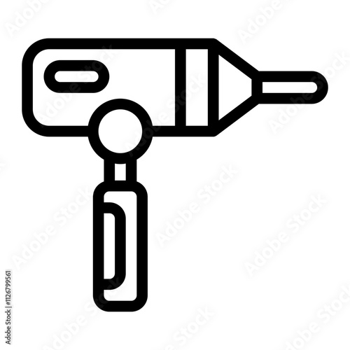 Otoscope line icon