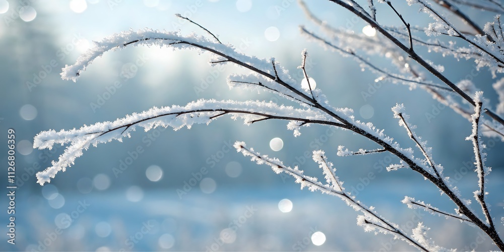 frost on branches frost on branches