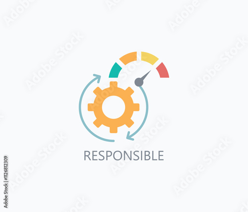 Responsible Vector, Icon Or Logo Sign Symbol Illustration 