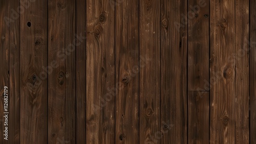 brown plank wooden background Generative AI