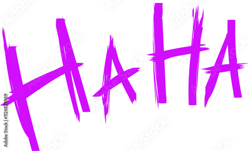 neon creepy graffiti in trendy street style Y2K abstract lettering ha-ha
