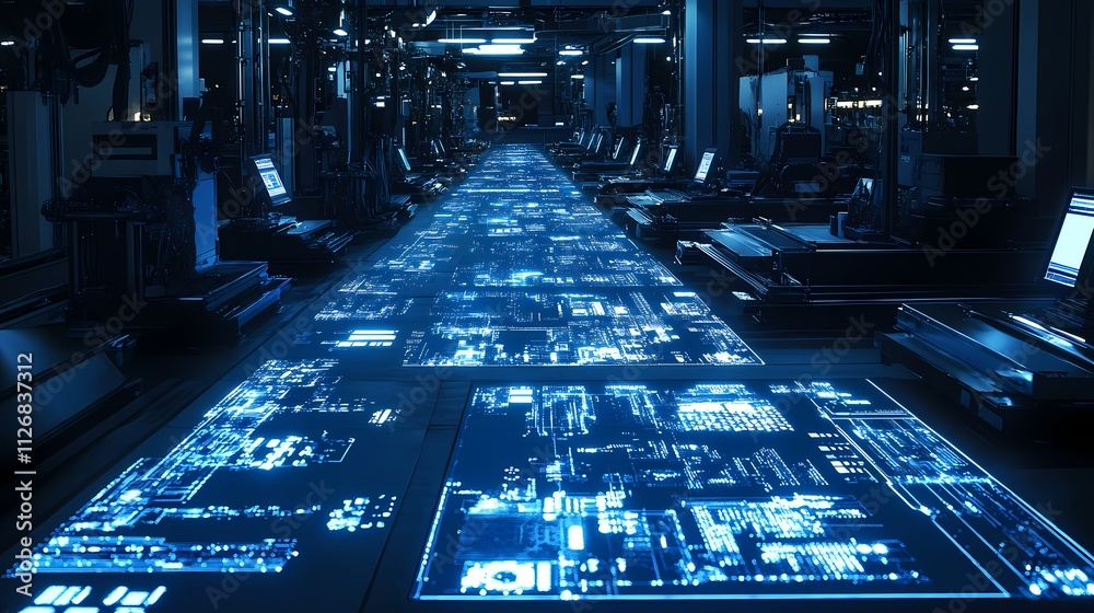 Obraz premium Intelligent Factory