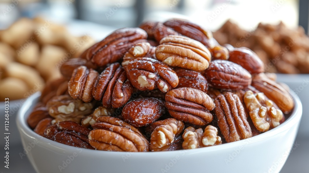 a bowl of nuts a bowl of nuts