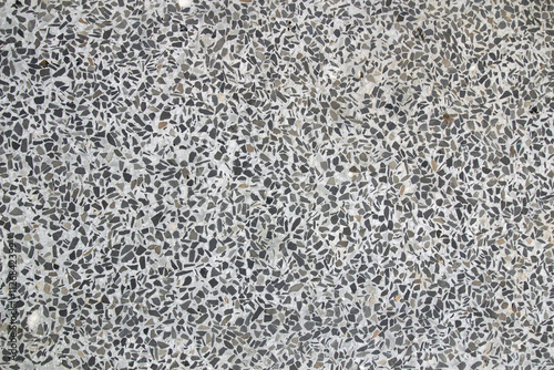 Terrazzo marble flooring seamless texture. Natural stones