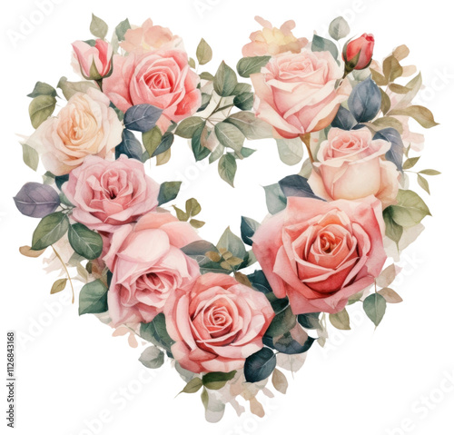 PNG The roses decorated in heart shape pattern flower plant.