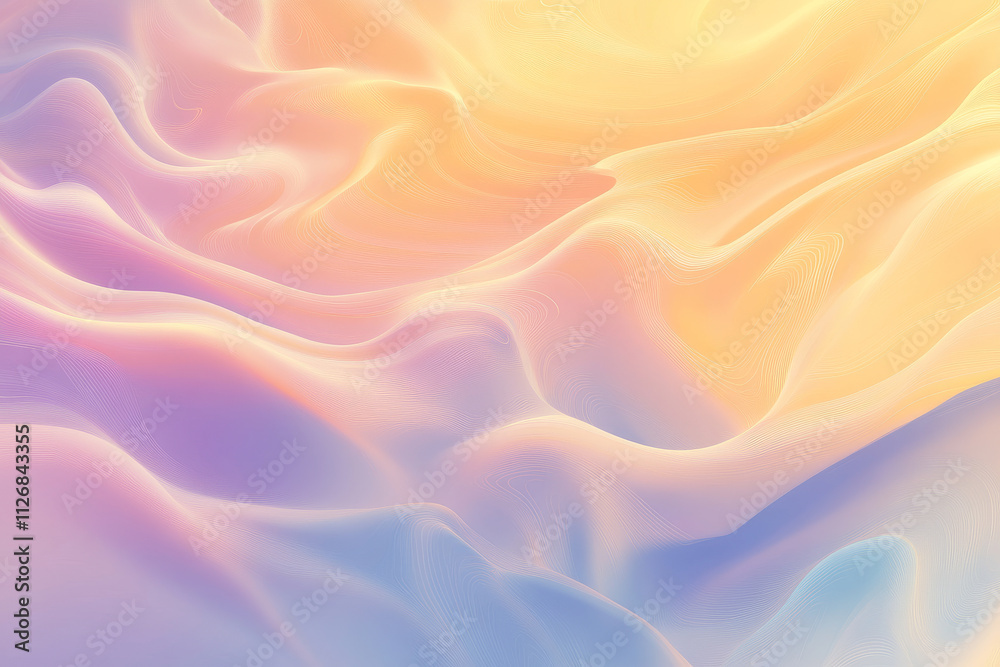 An abstract digital background featuring soft, glowing swirls in pastel orange, lavender, and blue. An abstract digital background featuring soft, glowing swirls in pastel orange, lavender, and blue.
