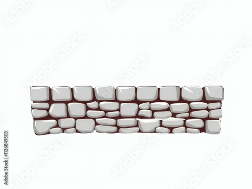 there is a stone wall with a stone pattern on it. photo