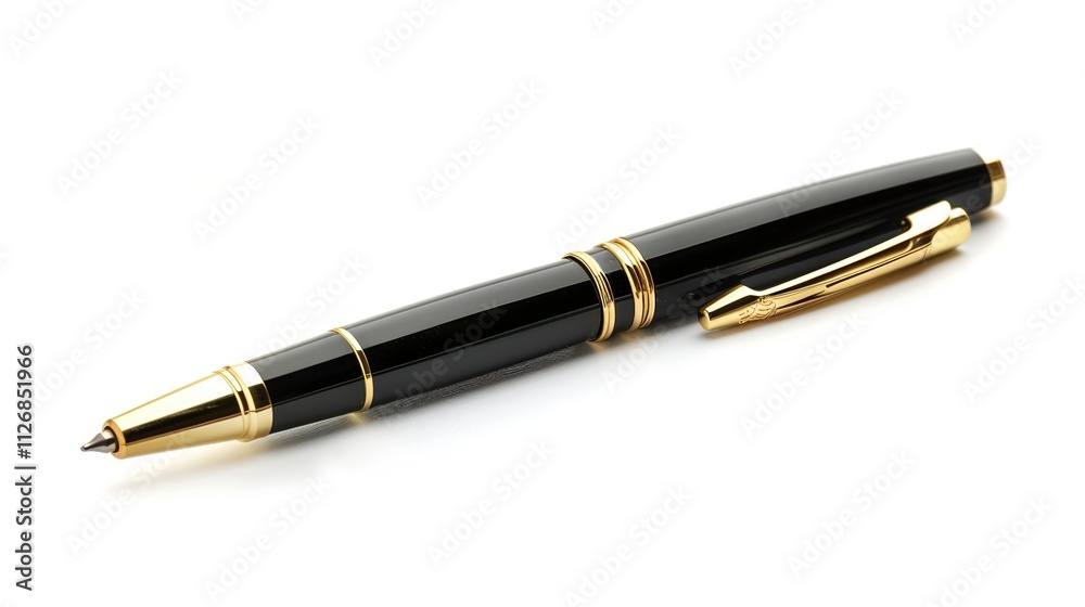 Ballpoint pen isolated on white background Ballpoint pen isolated on white background