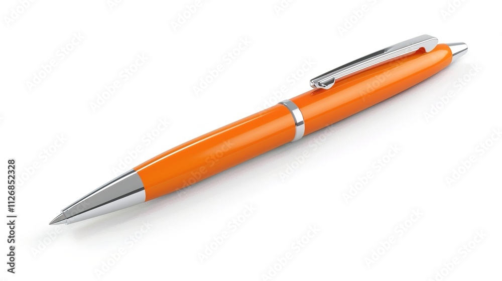 Ballpoint pen isolated on white background Ballpoint pen isolated on white background