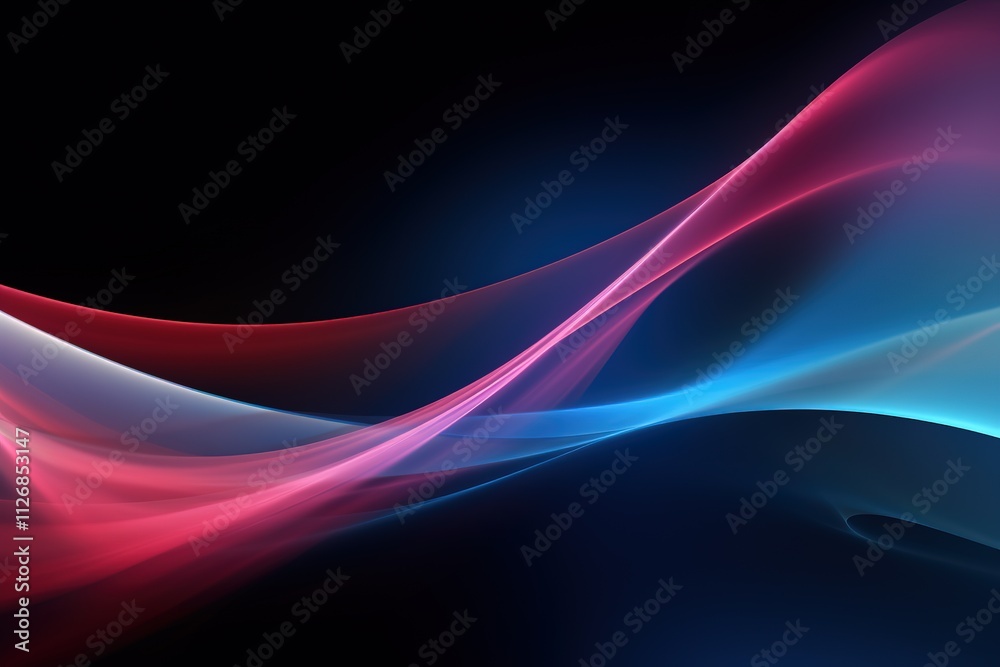 Fototapeta premium Abstract wave background, trendy pattern