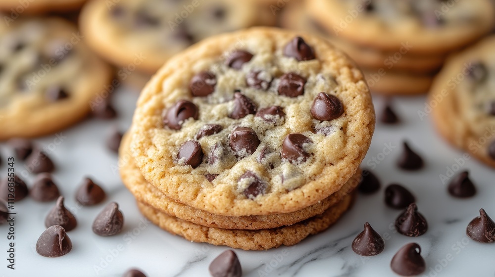 a chocolate chip cookie with a white background a chocolate chip cookie with a white background