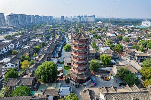 Luanzhou City, Hebei province Luanzhou ancient city landscape photo