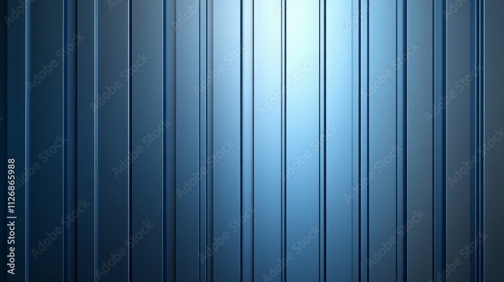 Abstract Blue Metallic Texture Gradient Background Vertical Lines Industrial Design Abstract Blue Metallic Texture Gradient Background Vertical Lines Industrial Design