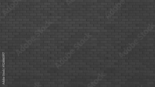 Brick wall pattern gray