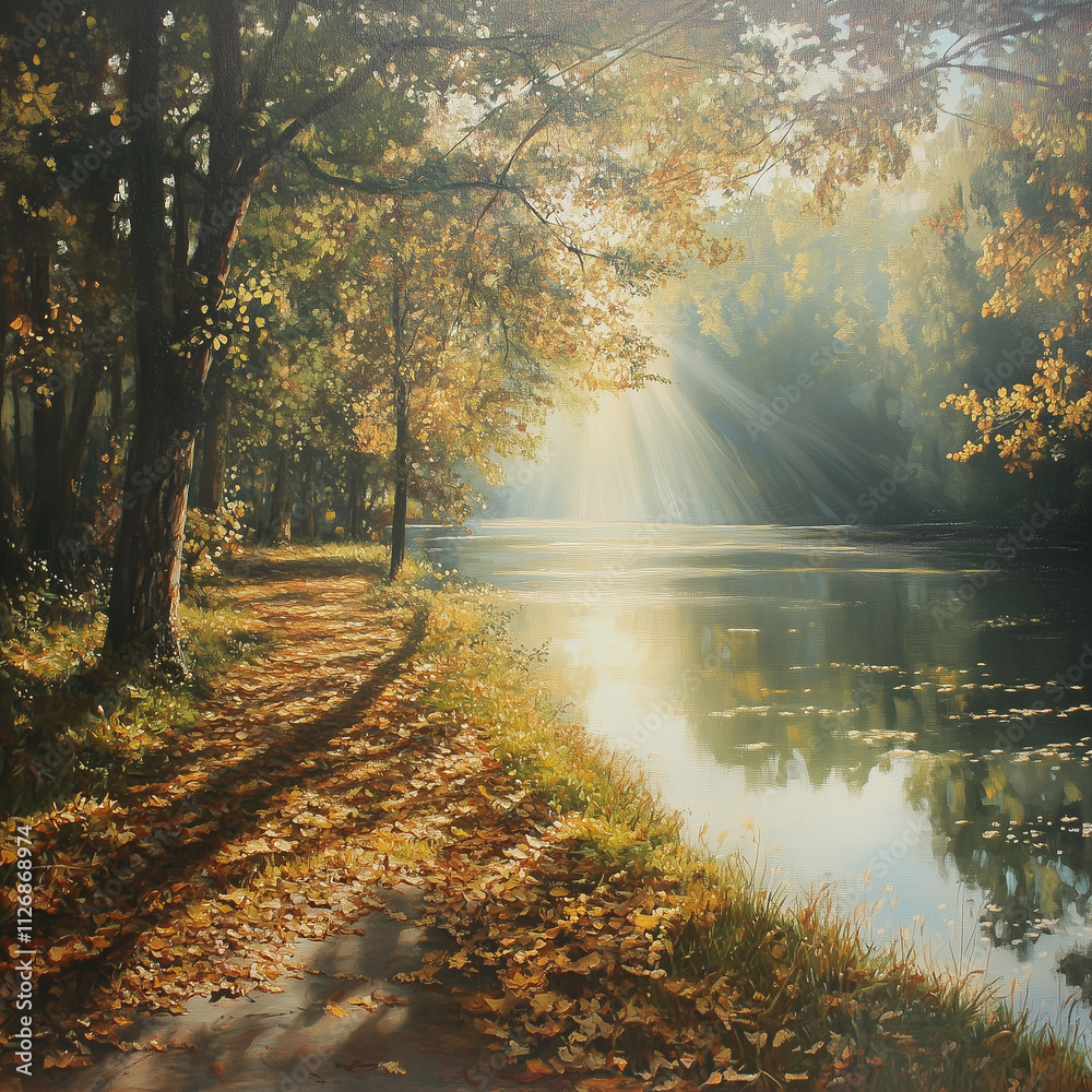 Obraz premium Morning sunlight 