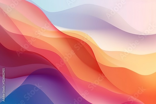 Abstract wave background. Vector illustration. Can be used for advertisingeting, presentation. Watercolor background 