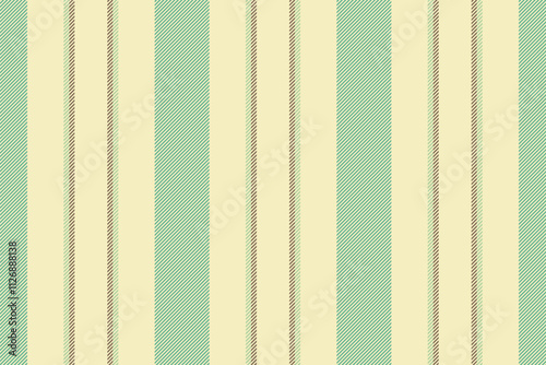 Ornamental fabric vertical pattern, scratched seamless lines vector. Seasonal stripe background texture textile in light and mint colors.