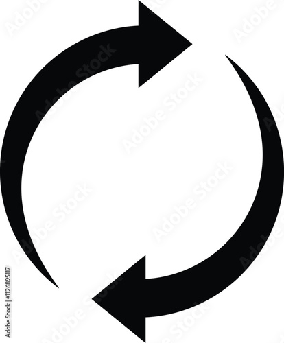 WebRefreshment Circle Arrow, Two Arrow circle, refresh icon, Arrow clock wise, Rotate Arrow, Reload symbol, Update icon, work in progress sign, recycle, loading icon