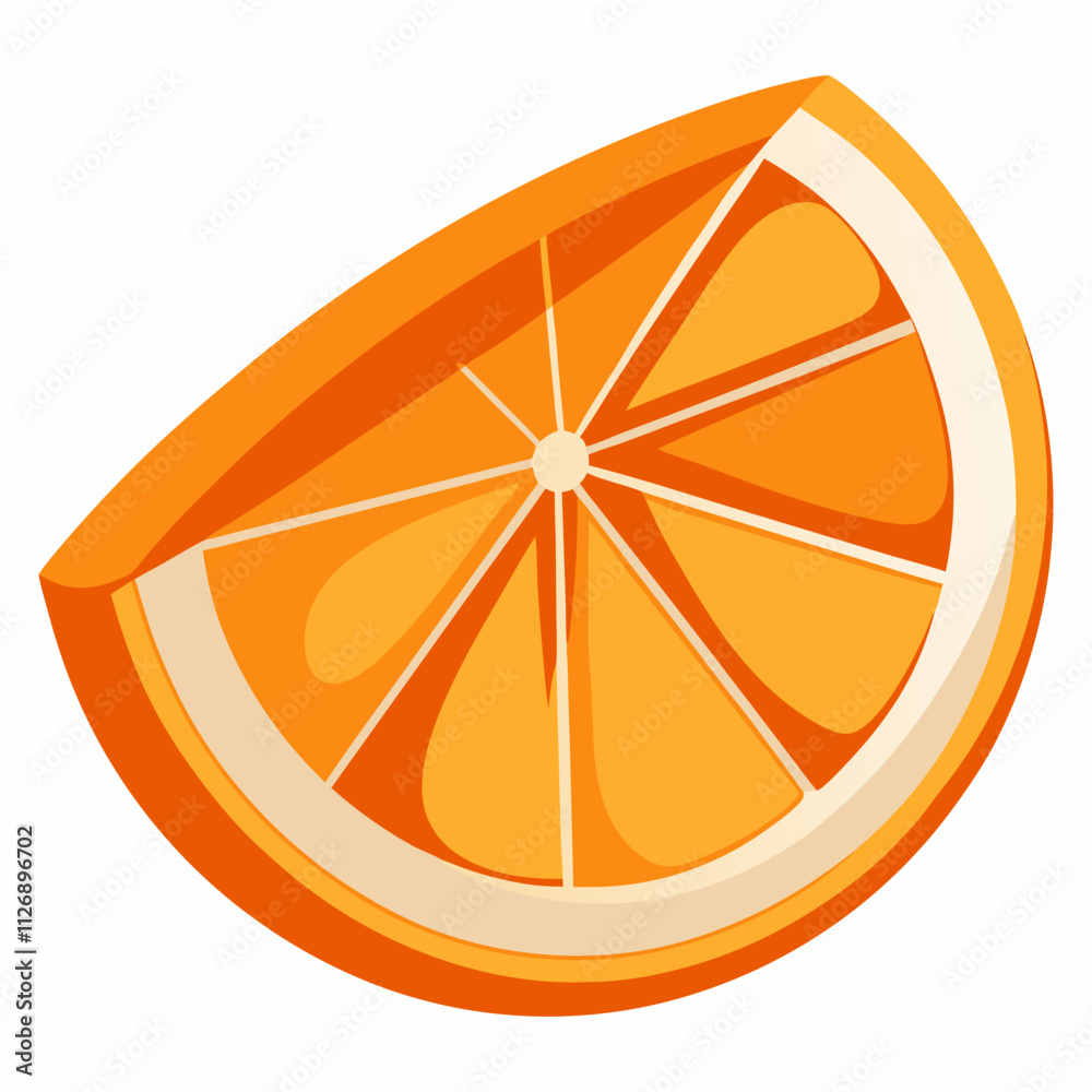 orange slice vector illustration orange slice vector illustration