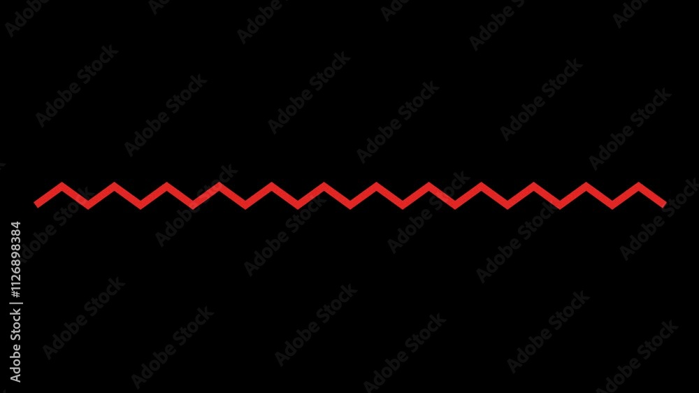 Zigzag line Animation Zigzag line Animation