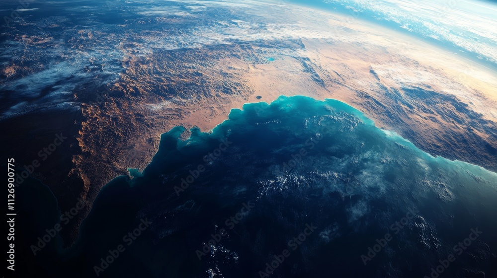Ultra detailed, photorealistic image of Earth from space at night Ultra detailed, photorealistic image of Earth from space at night