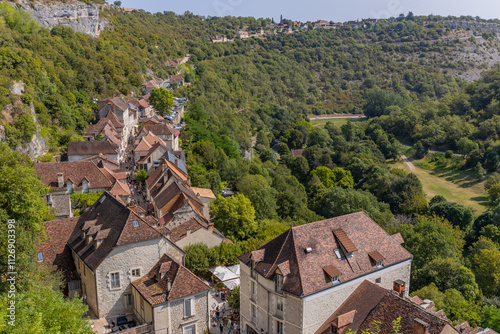 The medieval centre of Rocamadour photo