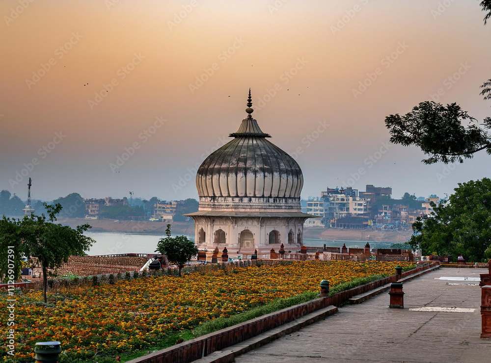 Obraz premium Patna: A Blend of History, Culture, and Serenity 